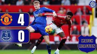 Manchester United 4-0 Everton | Match Reaction