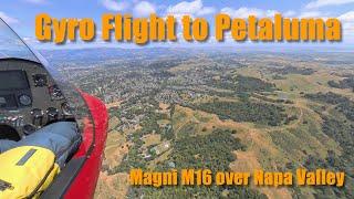 Gorgeous Gyroplane Flight - Northern California from a Magni M16 Gyroplane