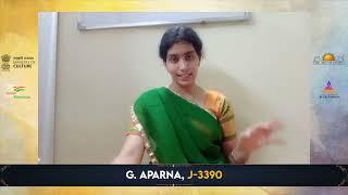 Jhankriti 2022 | Carnatic |  G  Aparna, J 3390