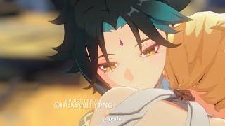 Xiao, that was way too reckless. | Xiao x Lumine 魈蛍 (Genshin Impact MMD Fanmade Animation)