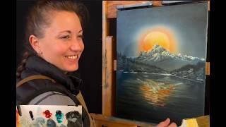 Oil Painting Tutorial #39 "Golden Glow" by Kaylee Rakowski