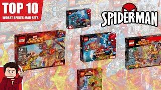 Top 10 Worst LEGO Spider-Man Sets EVER Released