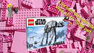 Live build the Lego Star Wars AT-AT 75288 part 2 #jdpbuilds #lego #legostarwars #starwars