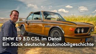 BMW E9 3.0 CSL und CS im Detail - Liebevoll restaurierte Klassiker der deutschen Automobilgeschichte