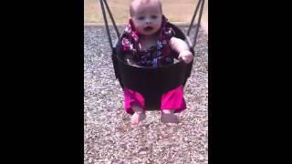 First time in a swing