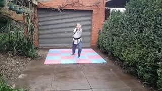 1st Oceania Open Online Poomsae Championships - Sarah Upton