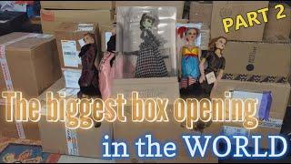 World's Biggest Doll Box opening part 2, with Tonner, Barbie, Ellowyne Wilde, Integrity Toys & more