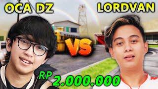 OCA DZ vs LORDVAN !! TANTANGAN SENILAI 2 JUTA RUPIAH UNTUK BAPAK LMG - Call Of Duty Mobile Indonesia