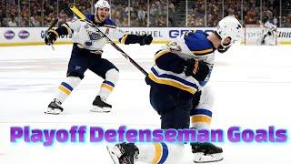 Playoff Defenseman Goals