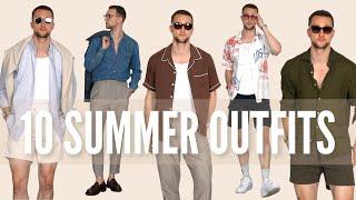 10 Summer Outfits For Men | Styling Summer Shirts