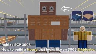 How to build a House that looks like an 3008 employee | Roblox scp 3008 base idea