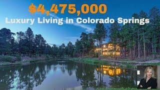 Inside an Exquisite Luxury Home in a Private Gated Community in Colorado Springs, CO