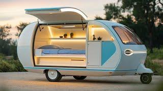 "Compact Luxury: Inside the Modern 3-Wheeled Camper"