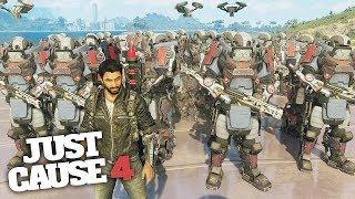 BUILDING THE BIGGEST ARMY IN THE GAME! - Just Cause 4 Mods!