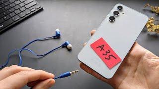 Does Samsung Galaxy A35 5G have Headphone Jack? 3.5mm