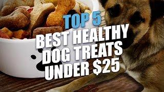 Top 5 Best Healthy Dog Treats under $25