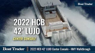 2022 HCB 42 LUJO Center Console w/Triple 600HP Engines - HMY Yachts Walkthrough