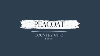 Peacoat | Deep Navy Blue Furniture Paint | Country Chic Paint