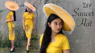 Amal Inspired DIY Saucer Hat