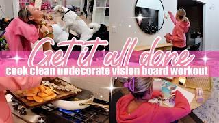 *NEW* GET IT ALL DONE COOK CLEAN VISION BOARD UNDECORATE & MORE TIFFANI BEASTON HOMEMAKING 2025 