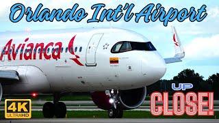 #4K FRIDAY UP CLOSE! 6/14/24 ORLANDO INT'L AIRPORT #aviation #new #best #popular #plane #airport