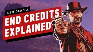 Red Dead Redemption 2's End Credits Story Explained