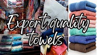 Export Quality Towels in Faisalabad || Tata market factory area faisalabad || khanum vlogs