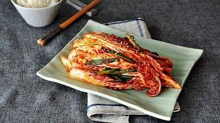 밥도둑 배추겉절이 황금레시피 맛있게 하는법 (fresh kimchi,꼬마츄츄)