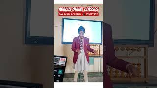 Abacus best Online Classes | Saksham Abacus Academy  #kids #learn #amazing #maths #skills #shorts