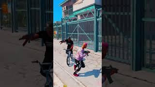 Using AIRSOFT GUNS To TROLL GANGS  | GTA 5 RP #shorts #fivem #lurp