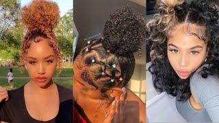 ️ INSTA BADDIE TRENDY BEAUTIFUL HAIRSTYLES ️