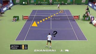 22 Impossible Angles Only Roger Federer Can Find