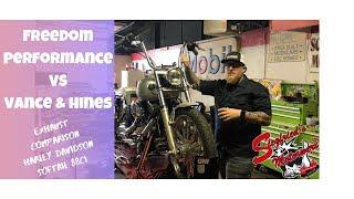 Freedom Performance VS Vance & Hines Exhaust comparison SMWX717