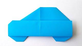 Origami car How to make a paper car Gift for Dad on February 23 Paper crafts Paper car