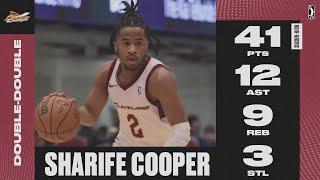 Sharife Cooper Records MASSIVE 41 PTS & 12 AST Double-Double In Cleveland Charge Win!