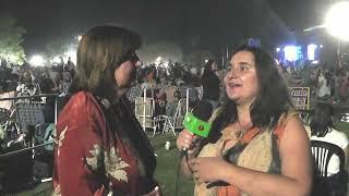 Entrevista a Graciela Brarda,Pta PJ Depto San Justo Festival en El Lago en Alicia