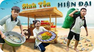 Thử Thách Sinh Tồn Thời Hiện Đại - Ai Kiếm Được Nhiều Tiền Nhất | Min Min TV Minh Khoa