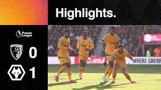 Cunha nets again! | AFC Bournemouth 0-1 Wolves | Highlights