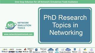 PhD Research Topics in Networking | MS Research Topics in Networking