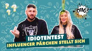 Influencer-Pärchen stellen sich dem IDIOTENTEST  | WISSTIHRNOCH