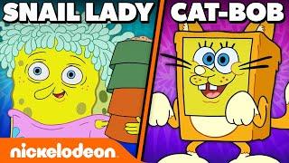 60 MINUTES of SpongeBob’s BEST Disguises  | Nickelodeon Cartoon Universe