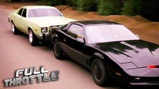 KITT and Michael's High Speed Chase | Knight Rider | Full Throttle