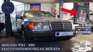 Mercedes W124 - KPR Kraftstoffpumpenrelais überbrücken - Kraftstoffversorgung