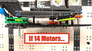 Our Guess on How to Build a 14-Motor Robot. VEX IQ Full Volume Robotics Competition