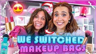 Switching makeup with my MOM️🩵Who wants more videos with my Mom?