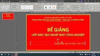 Cách làm Market bằng Powerpoint