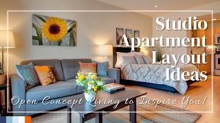 Open Concept Living: Studio Apartment Layout Ideas to Inspire You!