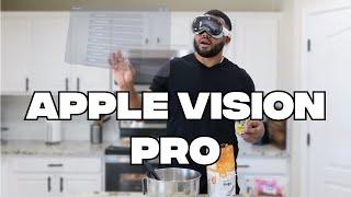 Using Apple Vision Pro While Cooking! | First Experiences