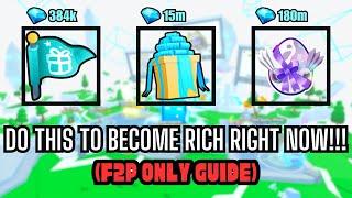 HOW TO MAKE MILLIONS OF GEMS AS A F2P, Pet Simulator 99 diamonds guide!