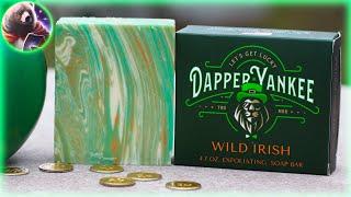 WILD IRISH | Dapper Yankee | St. Patrick's Day Soap Review